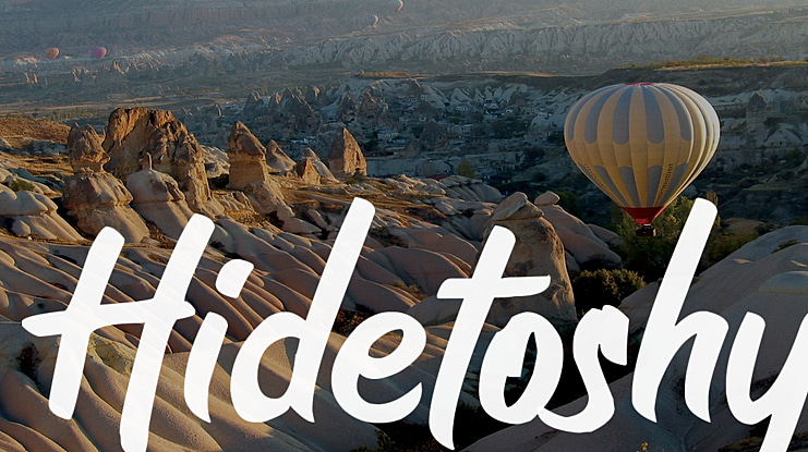 Hidetoshy Font
