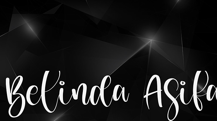 Belinda Asifa Font