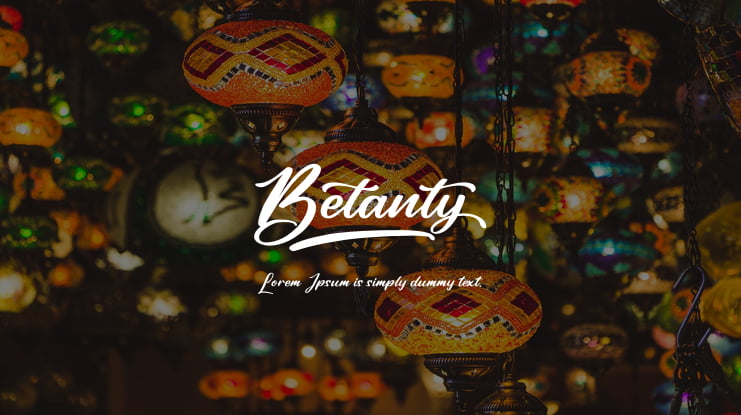 Betanty Font