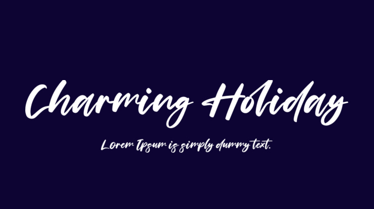 Charming Holiday Font
