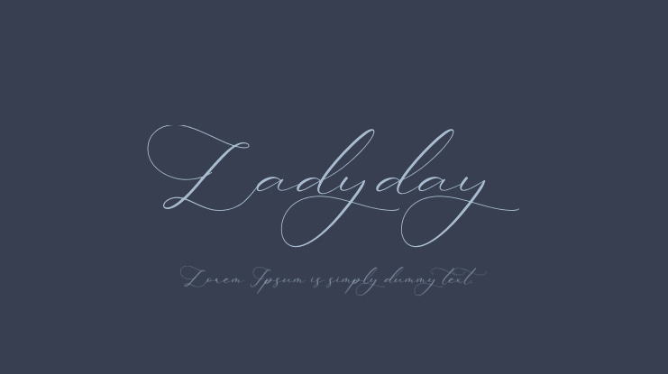 Ladyday Font