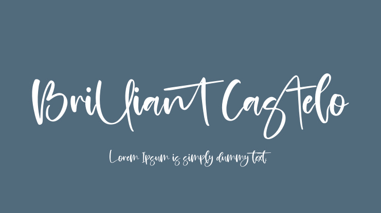 Brilliant Castelo Font