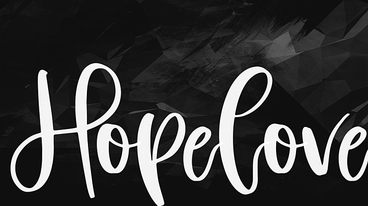 Hopelove Font