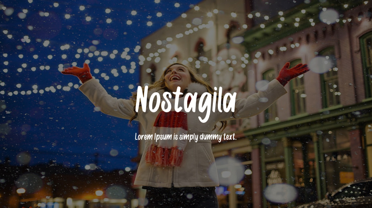 Nostagila Font