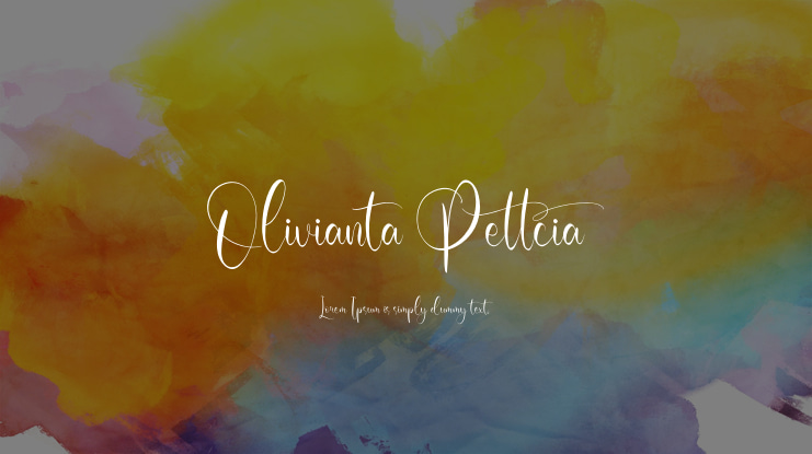 Olivianta Pettcia Font