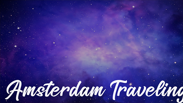 Amsterdam Traveling Font