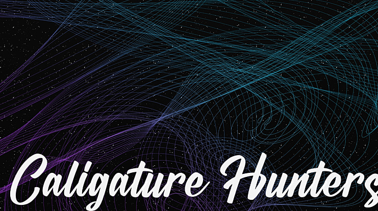 Caligature Hunters Font