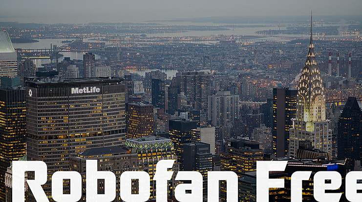 Robofan Free Font