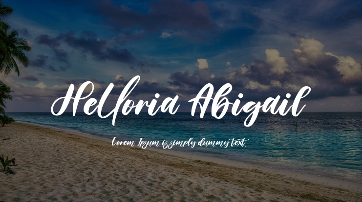 Helloria Abigail Font