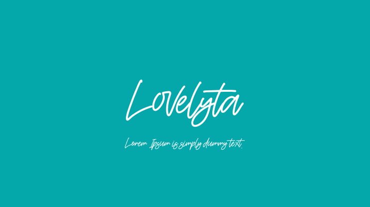 Lovelyta Font