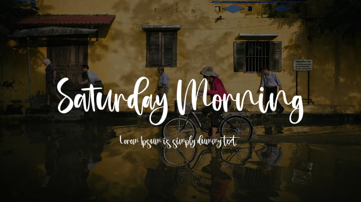 Saturday Morning Font