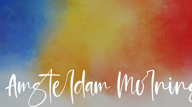 Amsterdam Morning Font