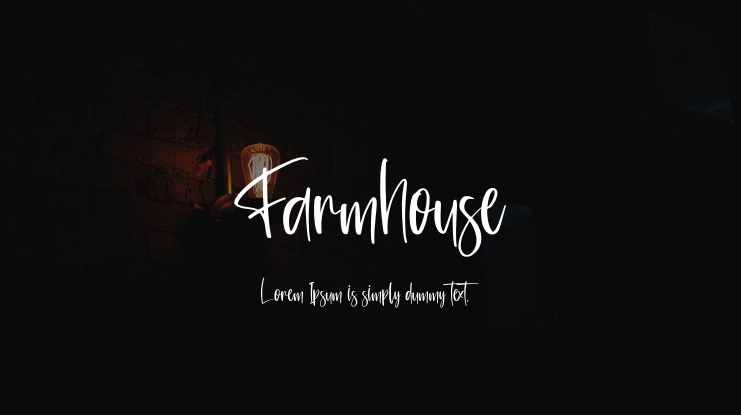 Farmhouse Font
