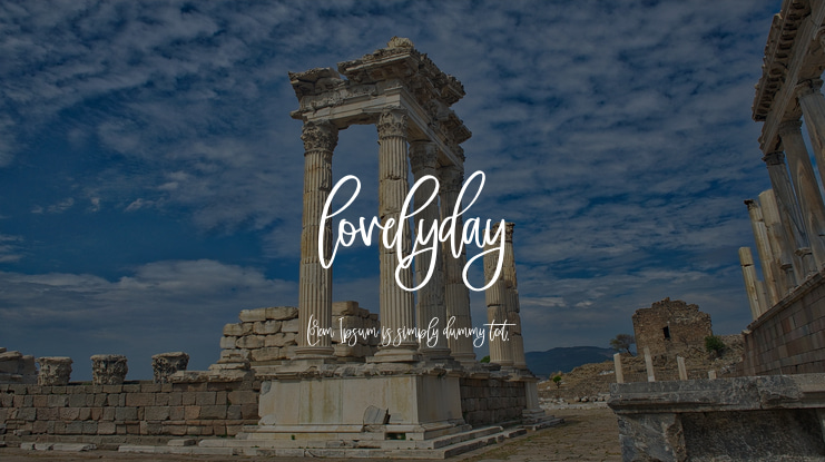lovelyday Font