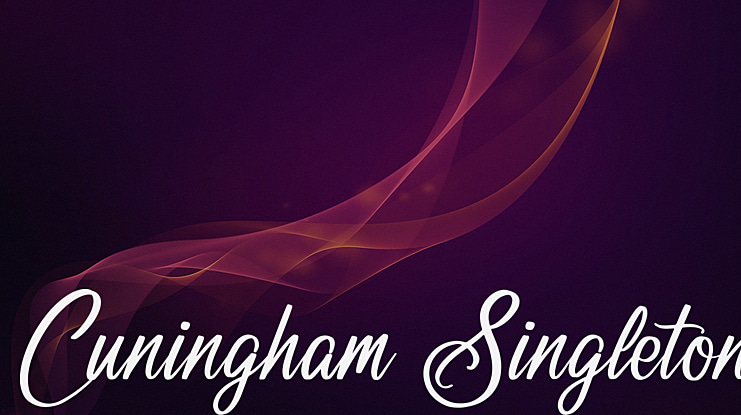 Cuningham Singleton Font