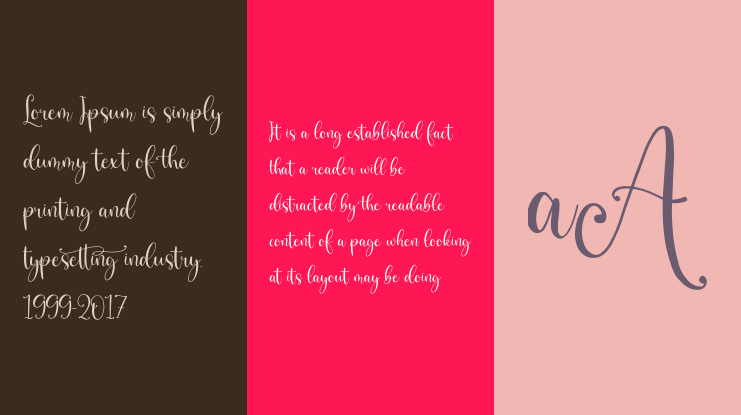 Benttaria Delissha Font