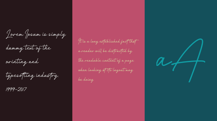 Richard Signatera Font