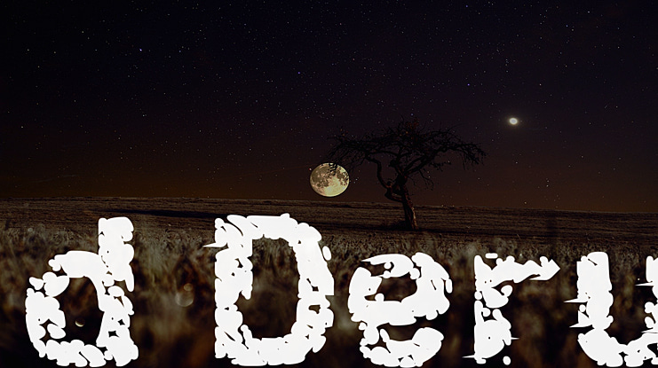 d Deru Font