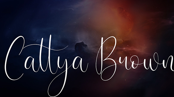 Cattya Brown Font Family