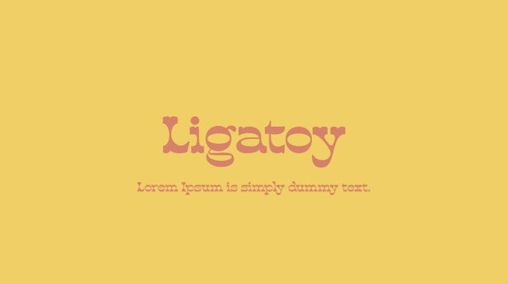 Ligatoy Font