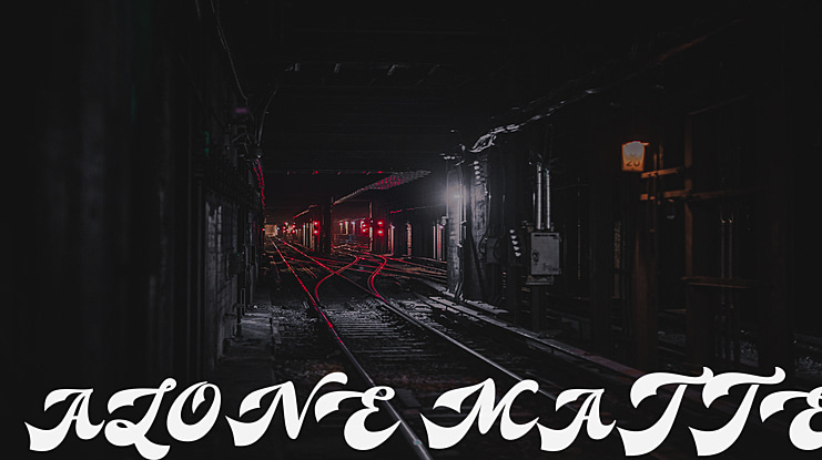 ALONE MATTE Font