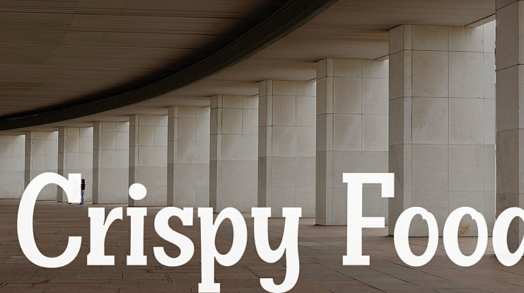 Crispy Food Font