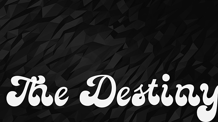 The Destiny Font