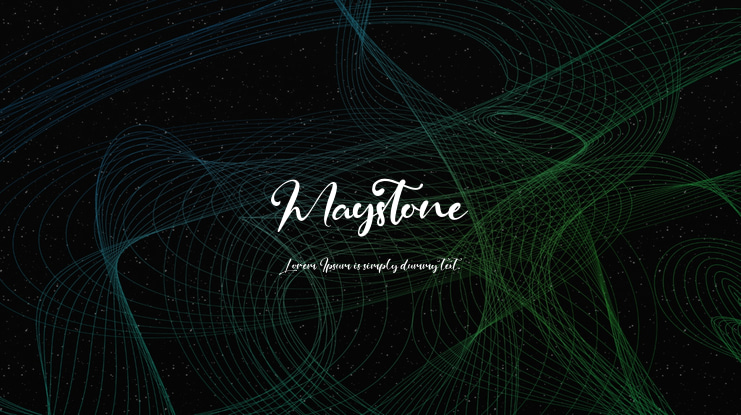 Maystone Font