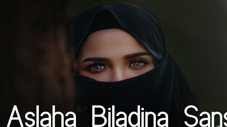 Aslaha Biladina Sans Font Family