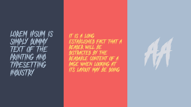 The Black Festival  DEMO Font