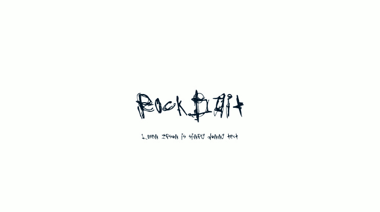 RockBait Font