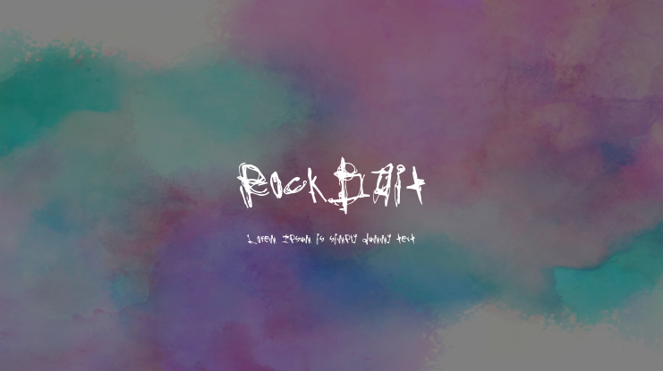 RockBait Font