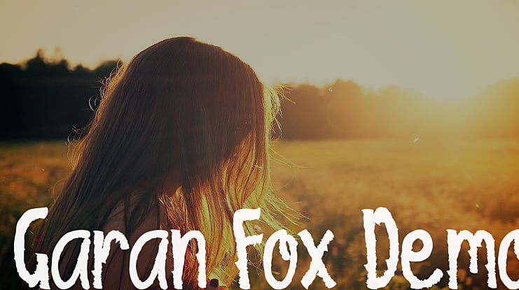 Garan Fox Demo Font