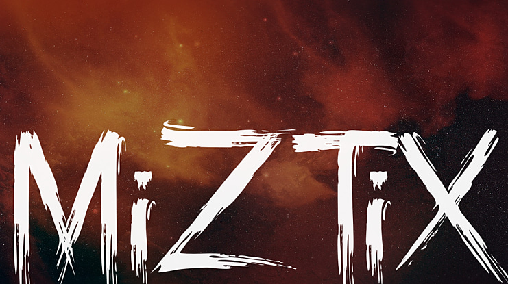 MiZTiX Font Family