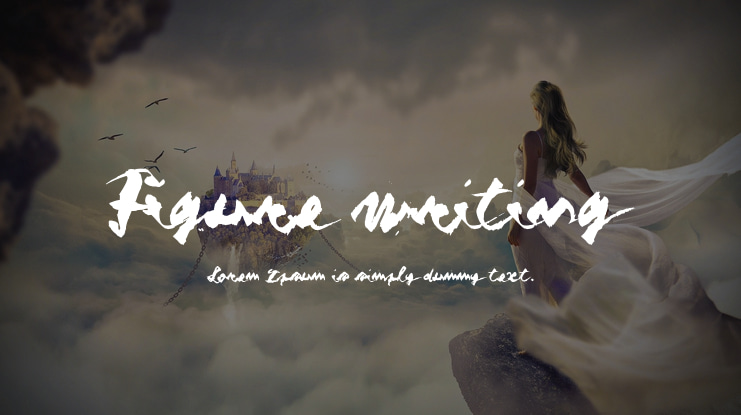 Figure writing Font