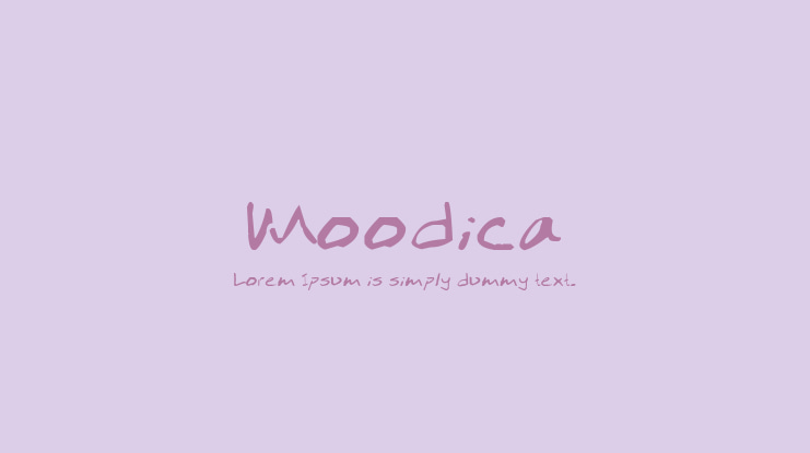 Moodica Font