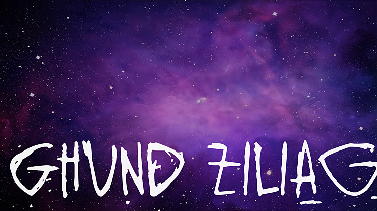 Ghund Ziliag Font