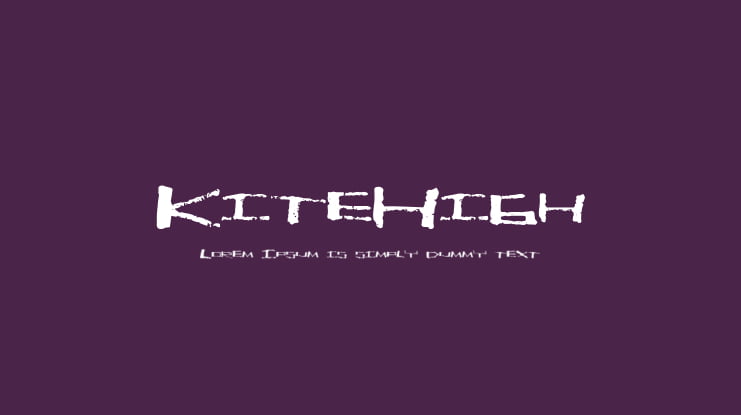 KiteHigh Font