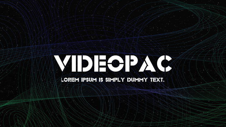 Videopac Font