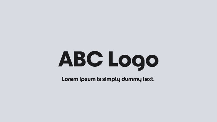 ABC Logo Font