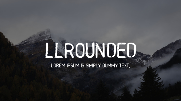 LLRounded Font Family