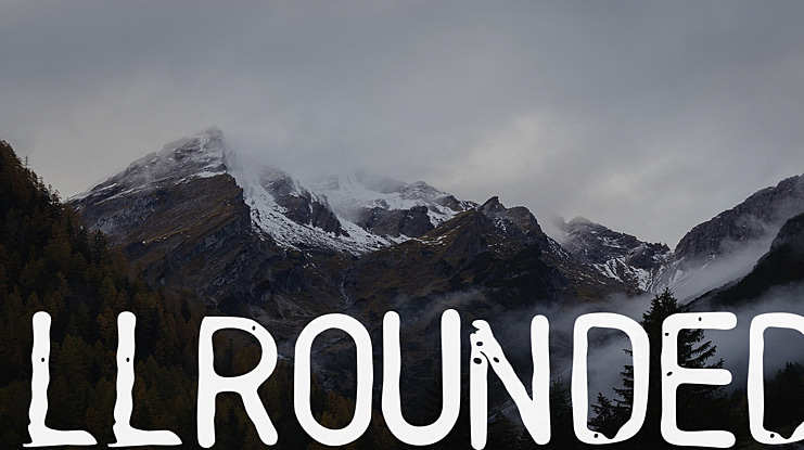 LLRounded Font Family