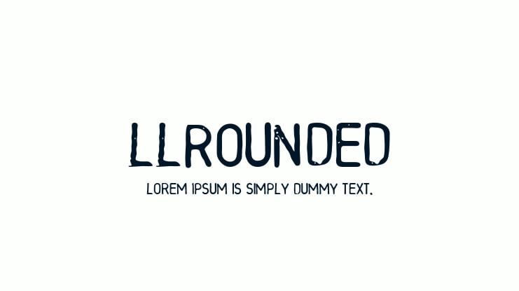 LLRounded Font Family