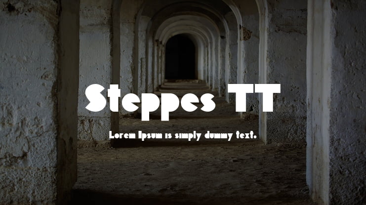 Steppes TT Font