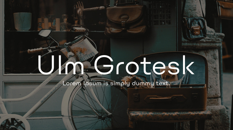 Ulm Grotesk Font Family