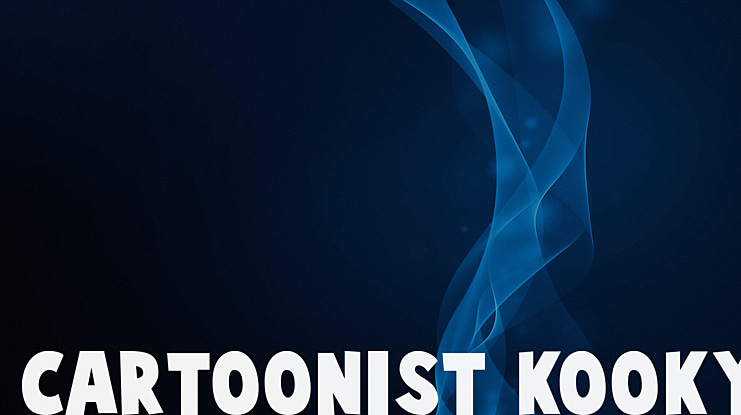 Cartoonist Kooky Font