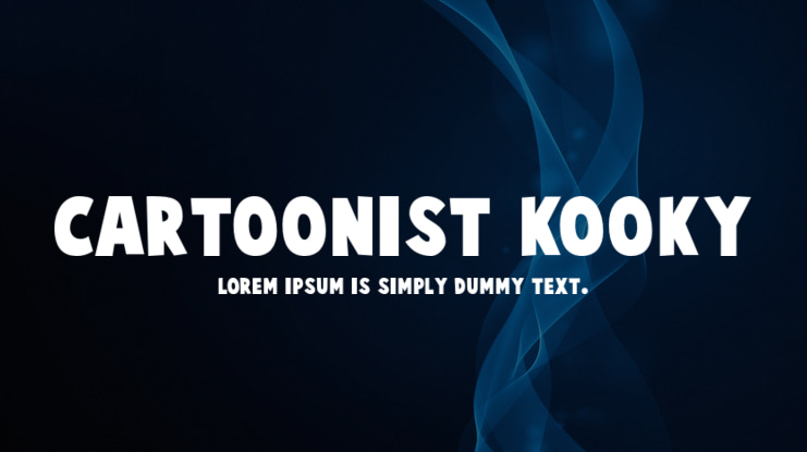 Cartoonist Kooky Font