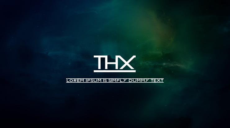 THX Font