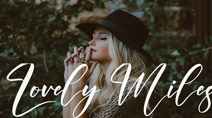 Lovely Miles Font Family