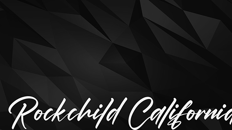 Rockchild California Font